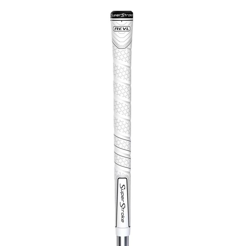Superstroke REVL Comfort Club Griff, Midsize, weiss
