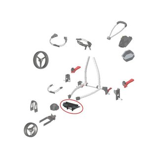 Big Max Vorderrad Faltmechanismus Blade IP, Blade IP2, schwarz