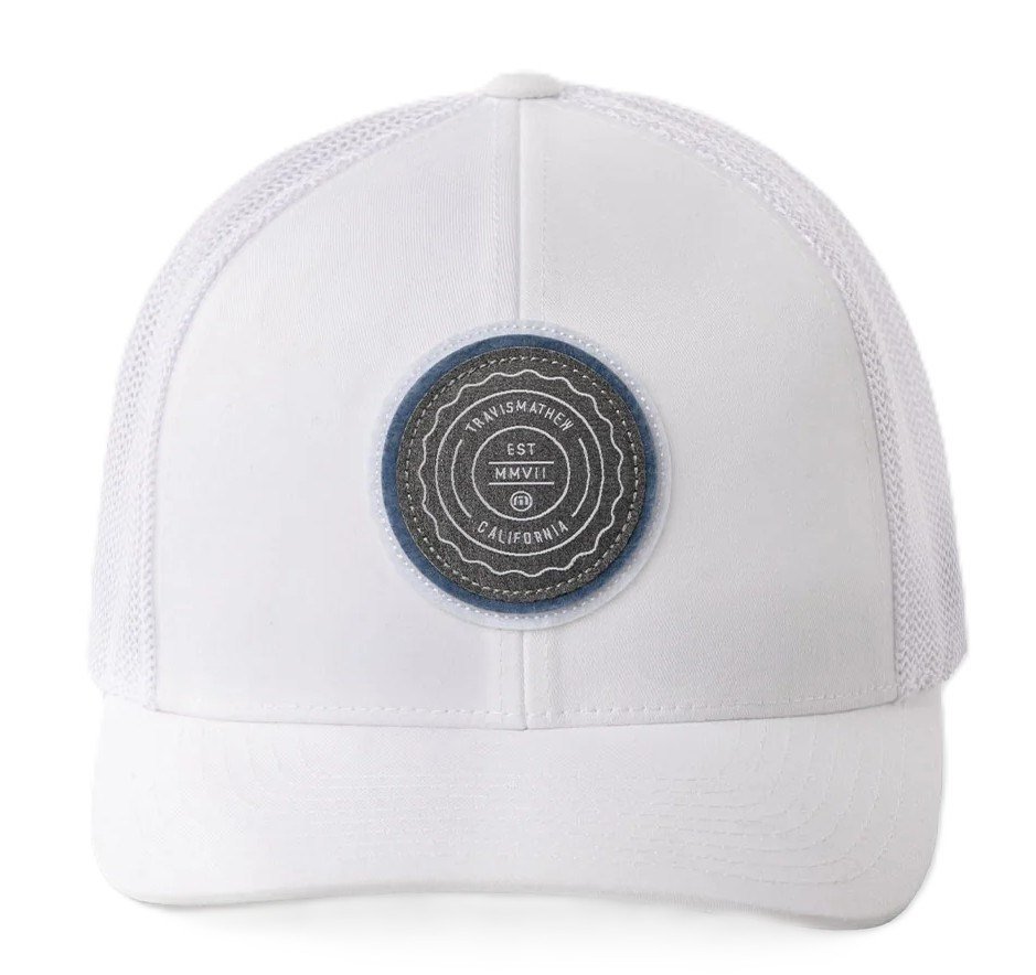 Travis Mathew The Patch Herren Cap, weiss