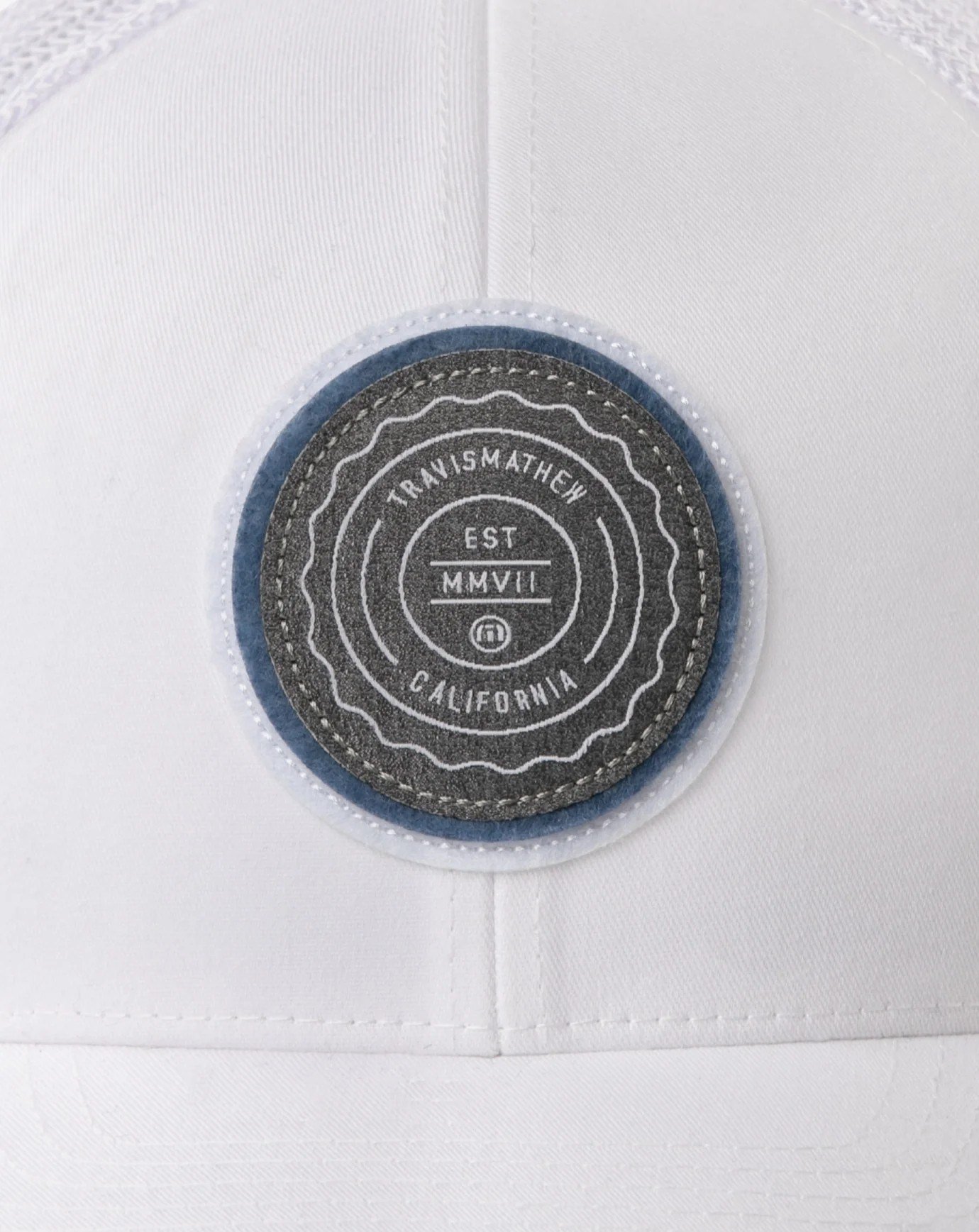 Travis Mathew The Patch Herren Cap, weiss