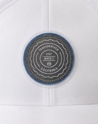 Travis Mathew The Patch Herren Cap, weiss