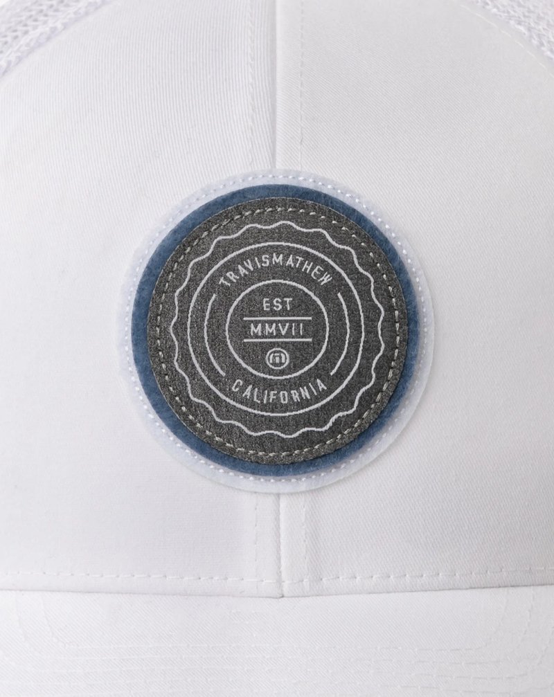 Travis Mathew The Patch Herren Cap, weiss