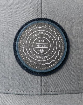 Travis Mathew The Patch Youth Junior Cap, grau