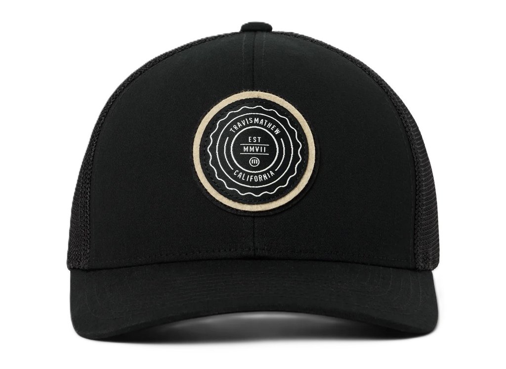 Travis Mathew The Patch Youth Junior Cap, schwarz