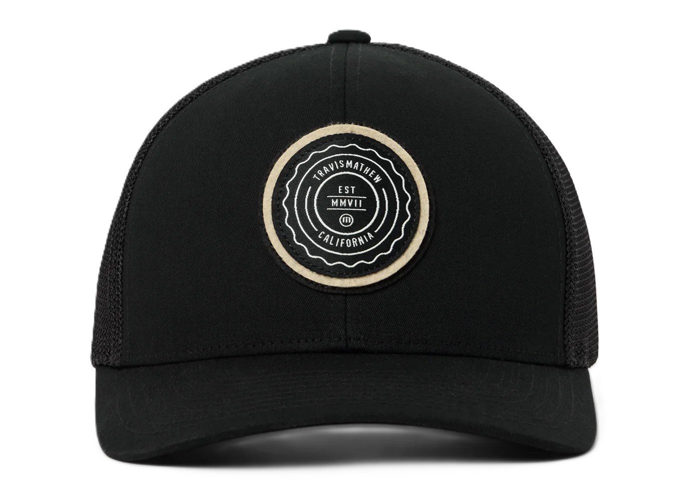Travis Mathew The Patch Youth Junior Cap, schwarz