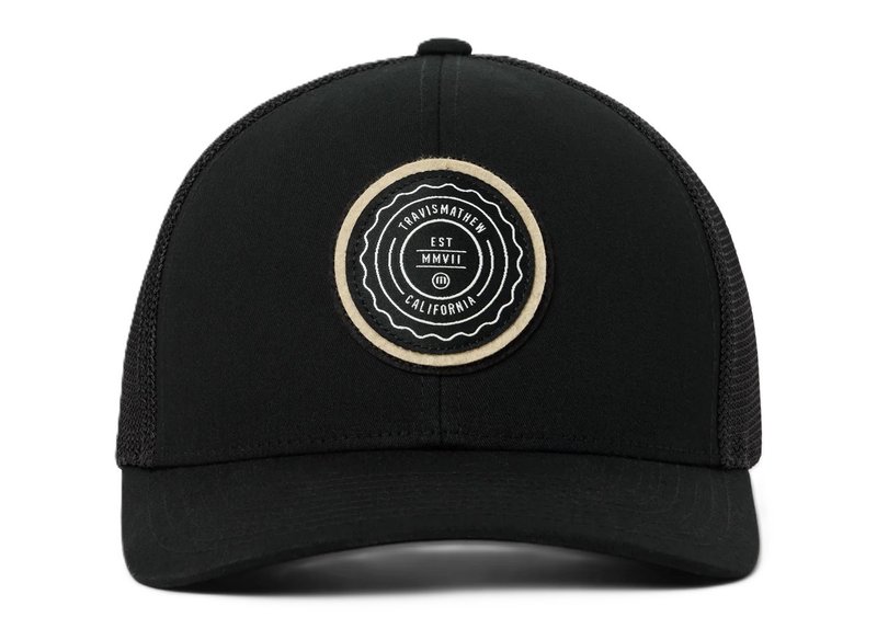 Travis Mathew The Patch Youth Junior Cap, schwarz