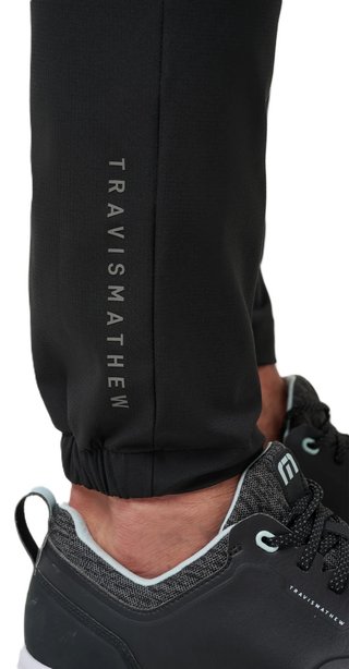 Travis Mathew Open To Close Jogger Herren Golfhose, schwarz