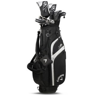 Callaway XR 26 13PC Black/Silver Herren Golfset, Stahl, LH, Regular
