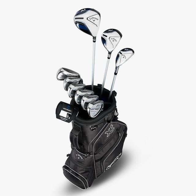 Callaway XT 11PC Black Junior Golfset, 147-175cm, LH