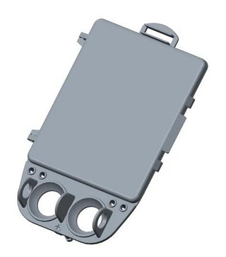 Big Max SPARE PART - Big Max Basic Scorecard Holder Trolley-Zubehör, schwarz