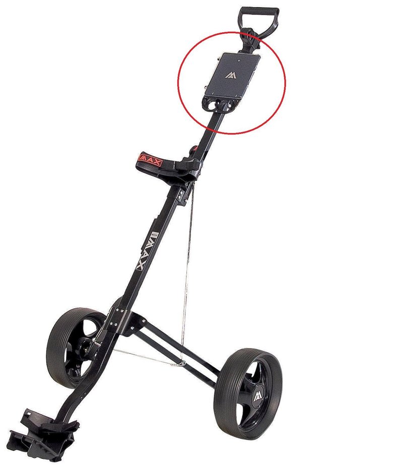 Big Max SPARE PART - Big Max Basic Scorecard Holder Trolley-Zubehör, schwarz