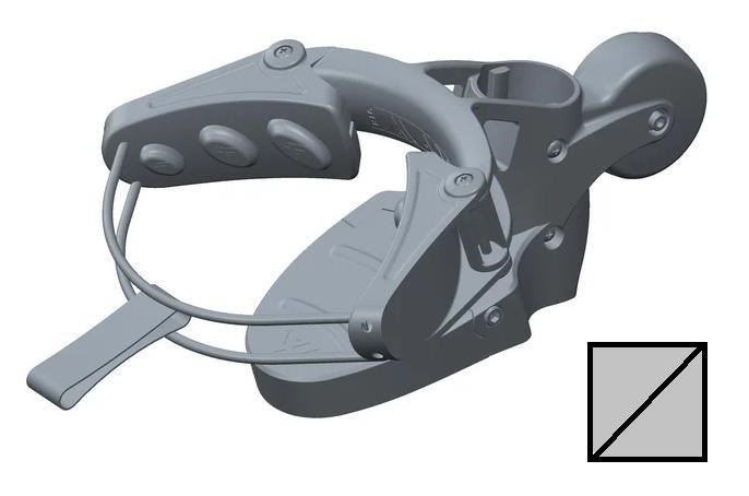 Big Max SPARE PART - Big Max IQ+ Lower Bag Holder Trolley-Zubehör, grau