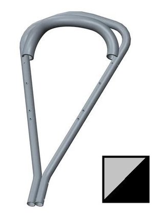 Big Max Griff Autofold FF/TI Two/Autofold X/TI One, grau