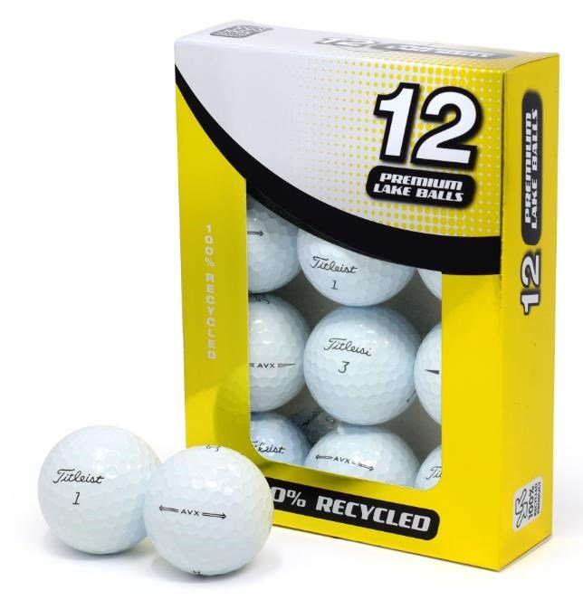 Titleist AVX Grade A Lake Golfbälle, 12Stk.