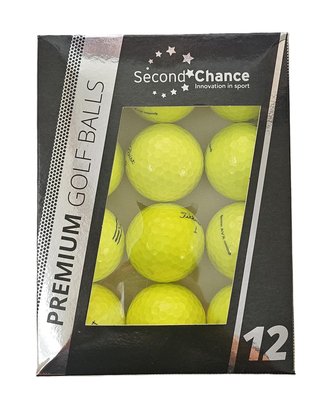Titleist AVX Grade A Lake Golfbälle, 12Stk., gelb