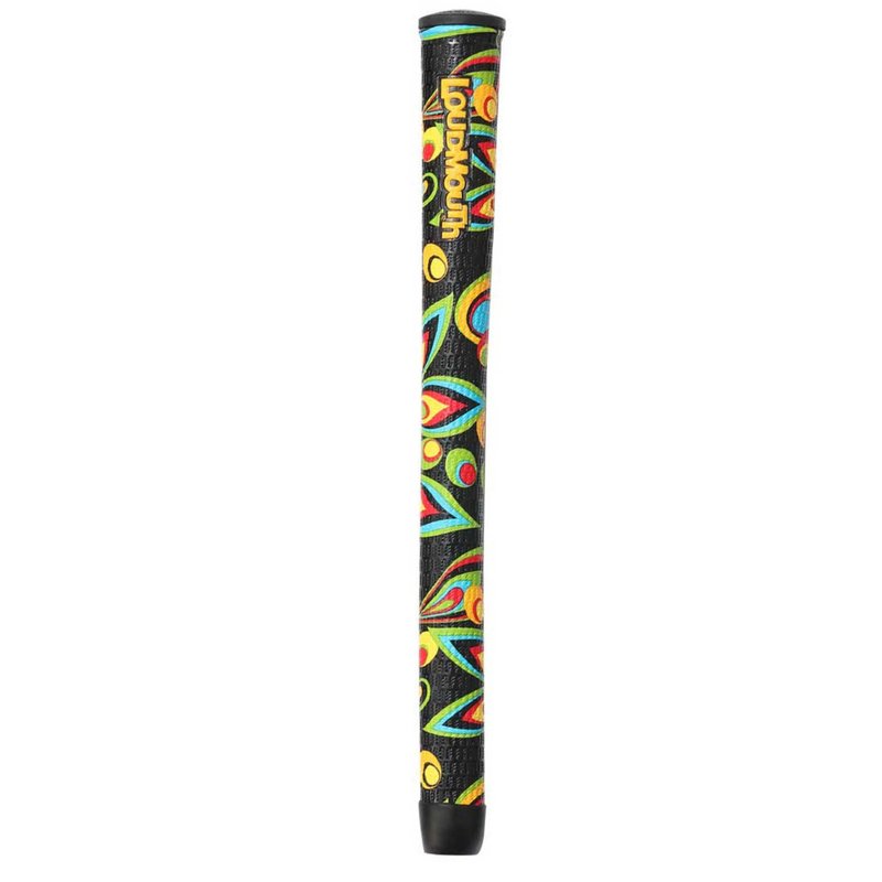 Loudmouth Swing Grip Black Shagadelic grip, standard