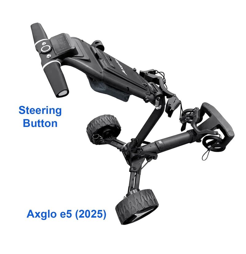 Axglo e5 Elektrotrolley, schwarz