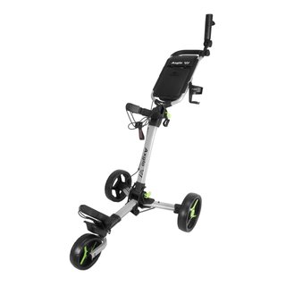 Axglo V1 Manuell Golftrolley, silber/grün