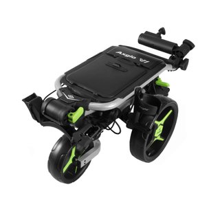 Axglo V1 Manuell Golftrolley, silber/grün