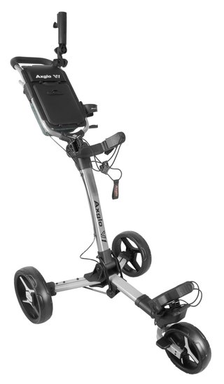 Axglo V1 Manuell Golftrolley, silber/grau