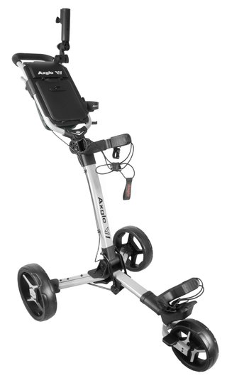 Axglo V1 Manuell Golftrolley, weiss/grau