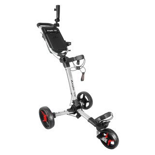 Axglo V1 Manuell Golftrolley, weiss/rot