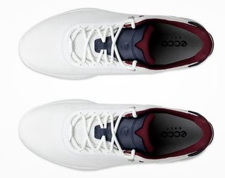 Ecco S-Casual Herren Golfschuhe, weiss/dunkelblau