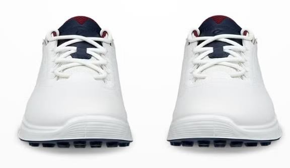 Ecco S-Casual Herren Golfschuhe, weiss/dunkelblau
