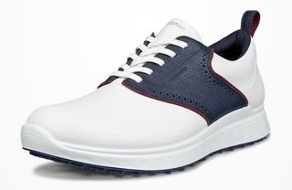 Ecco S-Casual Herren Golfschuhe, weiss/dunkelblau