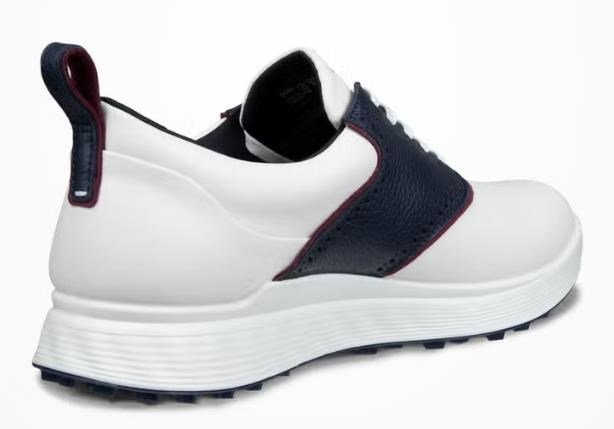 Ecco S-Casual Herren Golfschuhe, weiss/dunkelblau