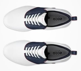 Ecco S-Casual Herren Golfschuhe, weiss/dunkelblau