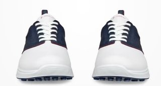 Ecco S-Casual Herren Golfschuhe, weiss/dunkelblau