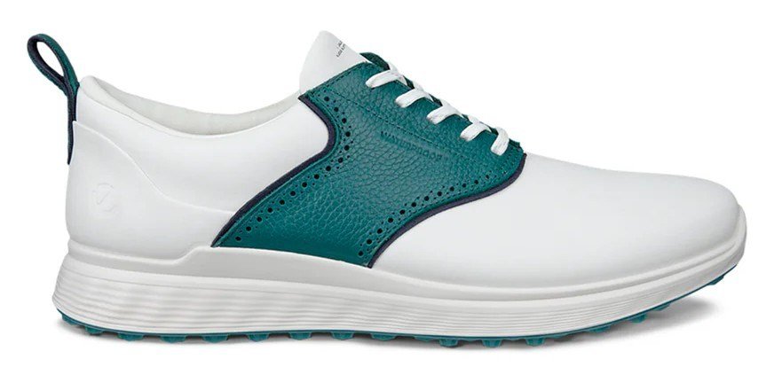 Ecco S-Casual Herren Golfschuhe, white/baygreen