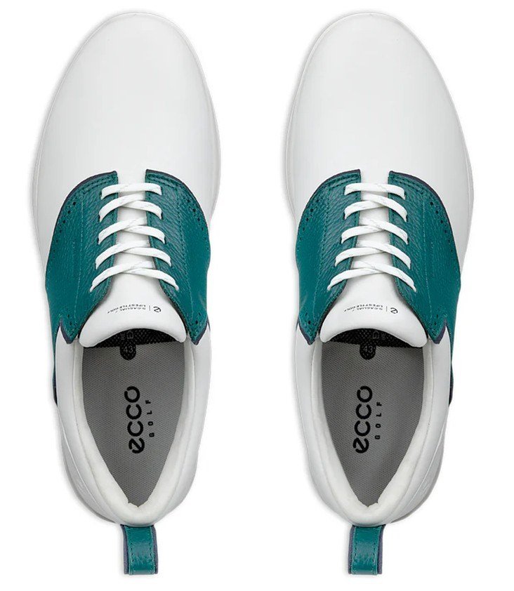 Ecco S-Casual Herren Golfschuhe, white/baygreen