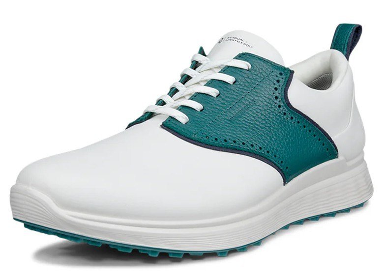Ecco S-Casual Herren Golfschuhe, white/baygreen