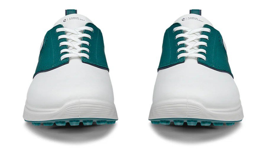 Ecco S-Casual Herren Golfschuhe, white/baygreen