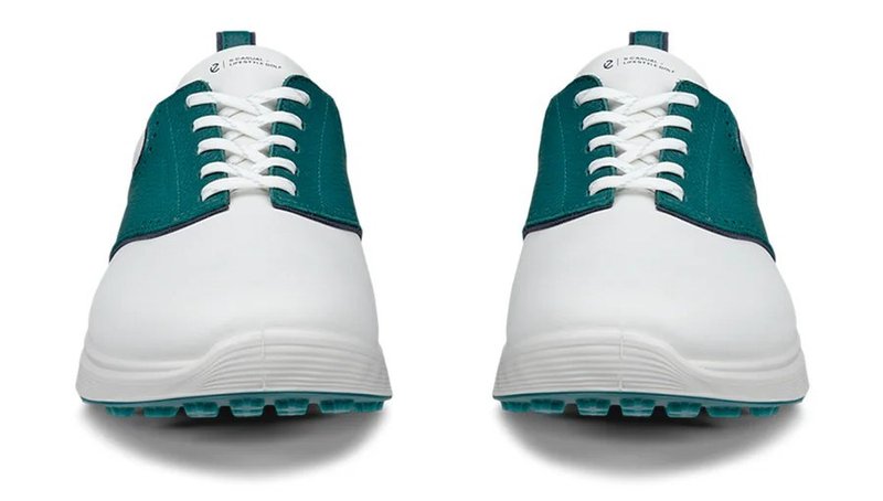 Ecco S-Casual Herren Golfschuhe, white/baygreen