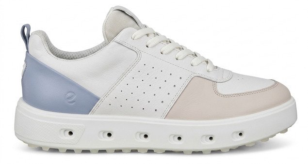 Ecco Golf Street 720 Damen Golfschuhe, gravel/white/dusty blue