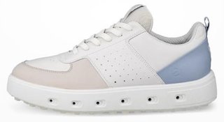 Ecco Golf Street 720 Damen Golfschuhe, gravel/white/dusty blue