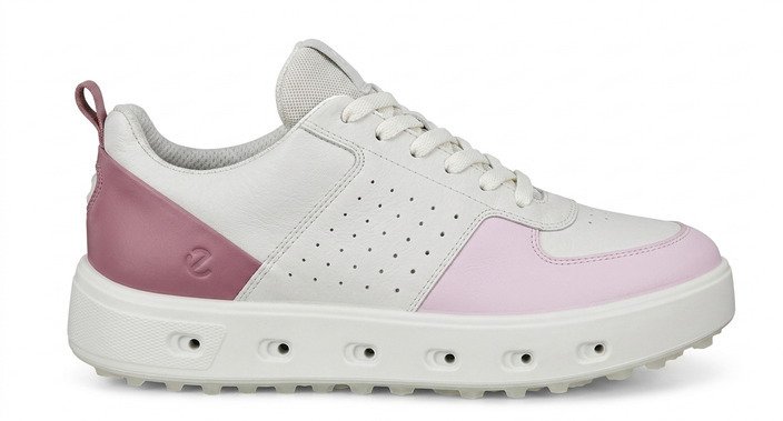 Ecco Golf Street 720 Damen Golfschuhe, white/blush/blossom rose