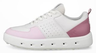 Ecco Golf Street 720 Damen Golfschuhe, white/blush/blossom rose