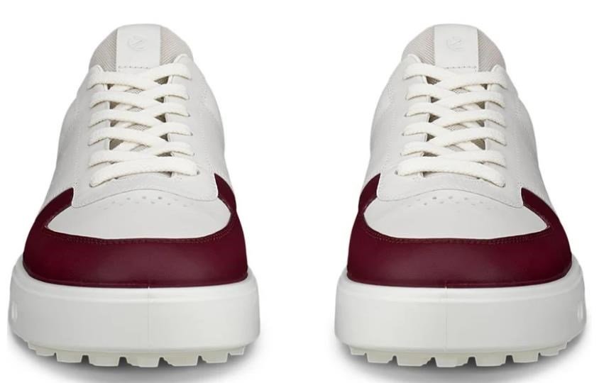 Ecco Street 720 Herren Golfschuhe, dark ruby/white/marine