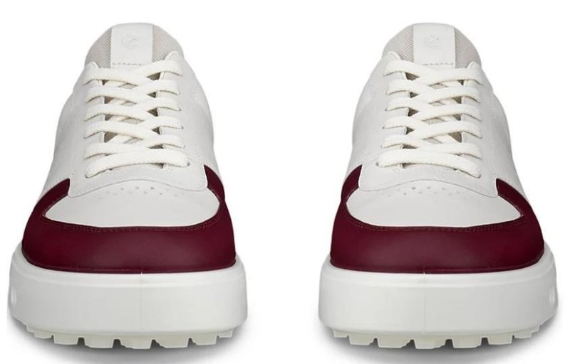 Ecco Street 720 Herren Golfschuhe, dark ruby/white/marine