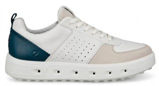 Ecco Street 720 Herren Golfschuhe, gravel/white/baygreen