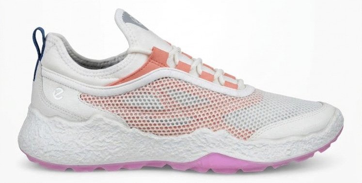 Ecco Biom H5 Damen Golfschuhe, white/burnt coral