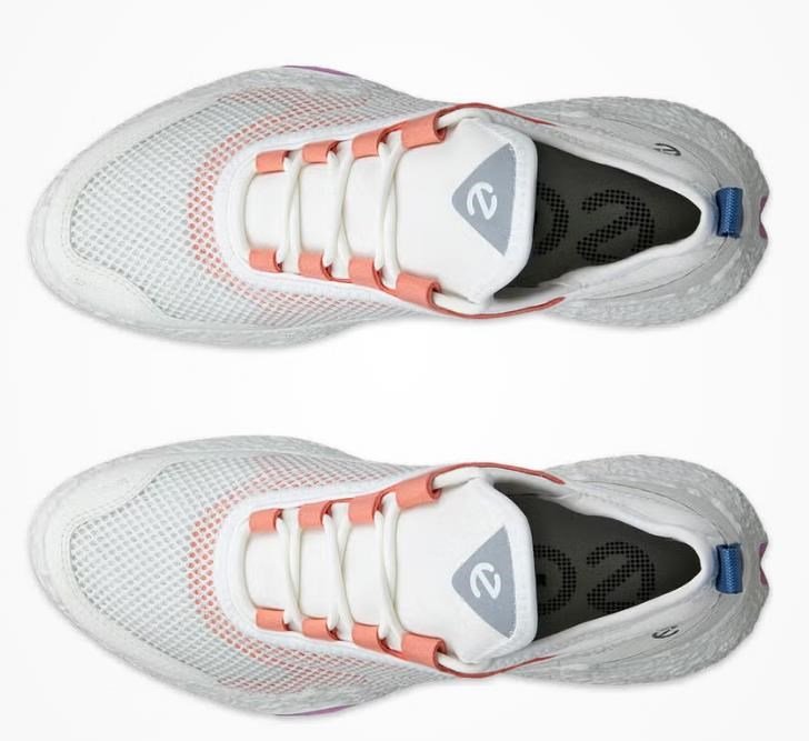 Ecco Biom H5 Damen Golfschuhe, white/burnt coral
