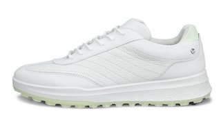 Ecco Street Vibe Damen Golfschuhe, shadow white/lime cream
