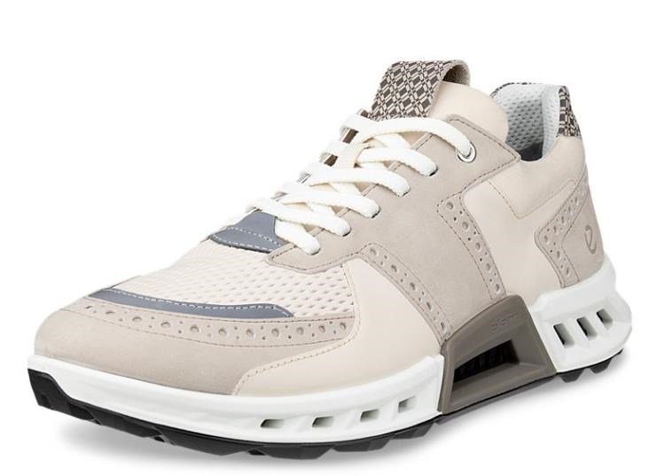 Ecco Biom C4 Herren Golfschuhe, pure cashmere/limestone/dark clay