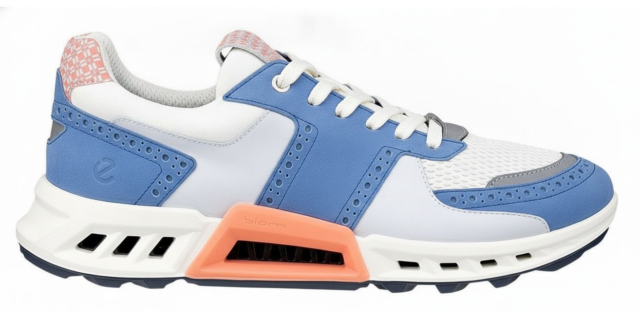 Ecco Biom C4 Herren Golfschuhe, federal blue/white/burnt coral