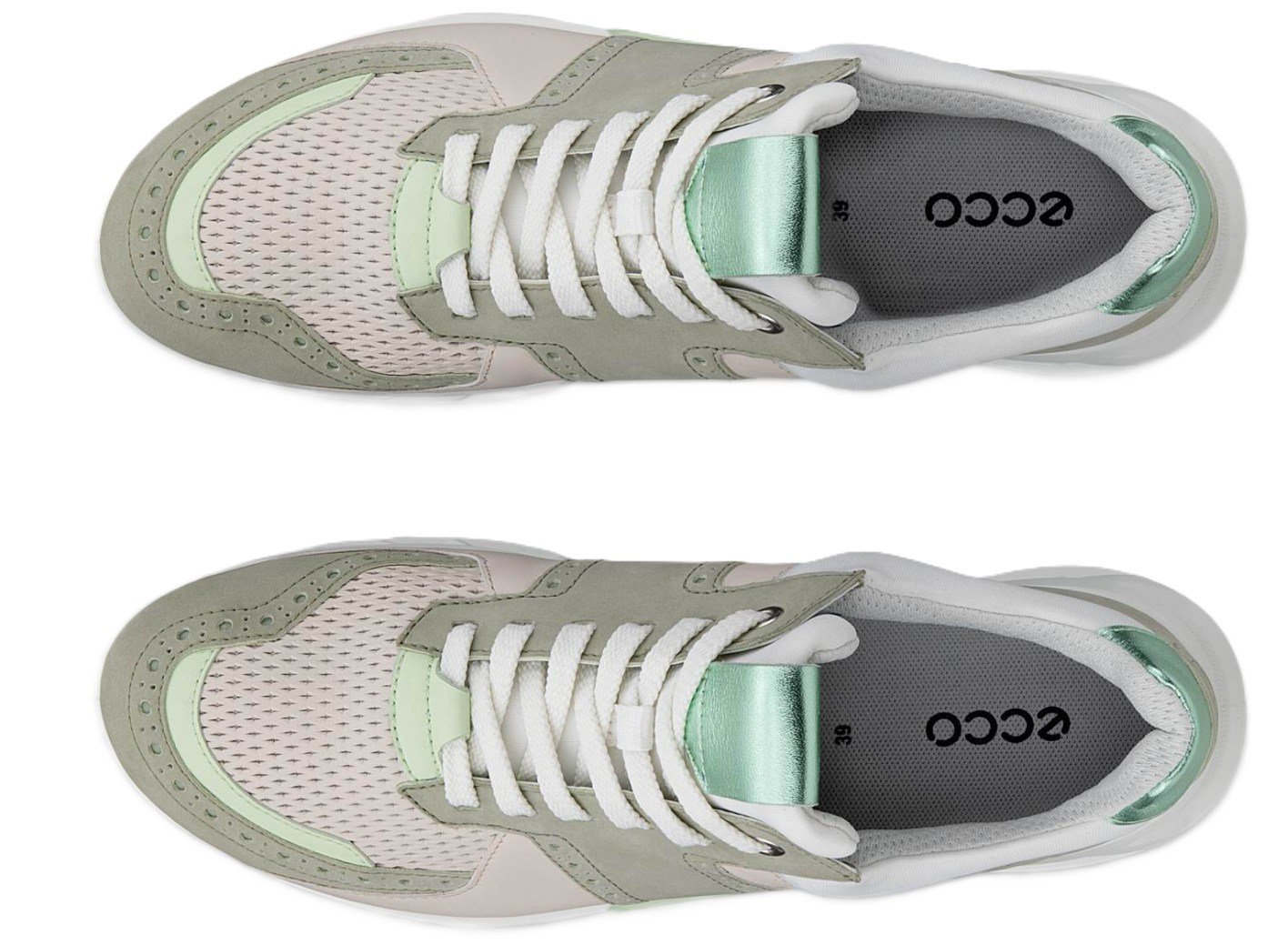 Ecco Biom C4 Damen Golfschuhe, tea/limestone/matcha metallic